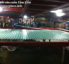 Cửa cuốn tấm liền Fuco 0.6ly