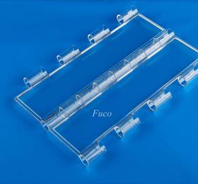 Cửa cuốn trong suốt Polycarbonate ống INOX, Phi 16
