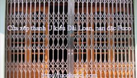 Cửa xếp INOX Đài Loan không lá
