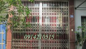 Cửa xếp INOX hộp 20x20 INOX 304 không lá