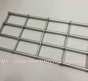 Cửa cuốn song ngang ống lồng INOX 304 Xếp Thẳng