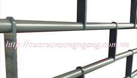 Cửa cuốn song ngang ống lồng Thép Xếp Ghạch
