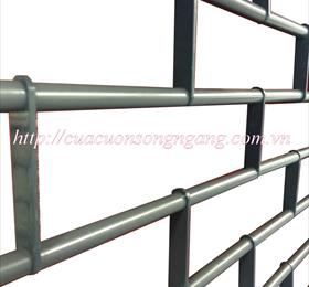 Cửa cuốn song ngang ống lồng Thép Xếp Ghạch